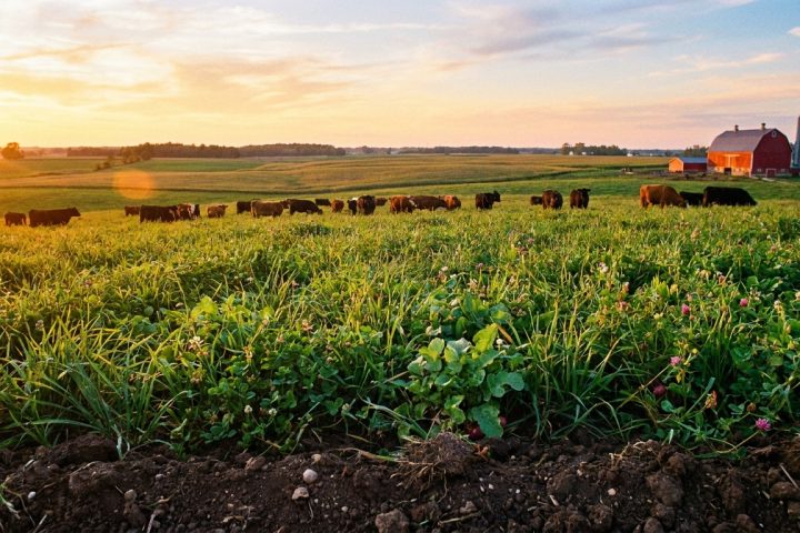 Regeneratívne poľnohospodárstvo v praxi: Integrácia pasenia do plodinových systémov