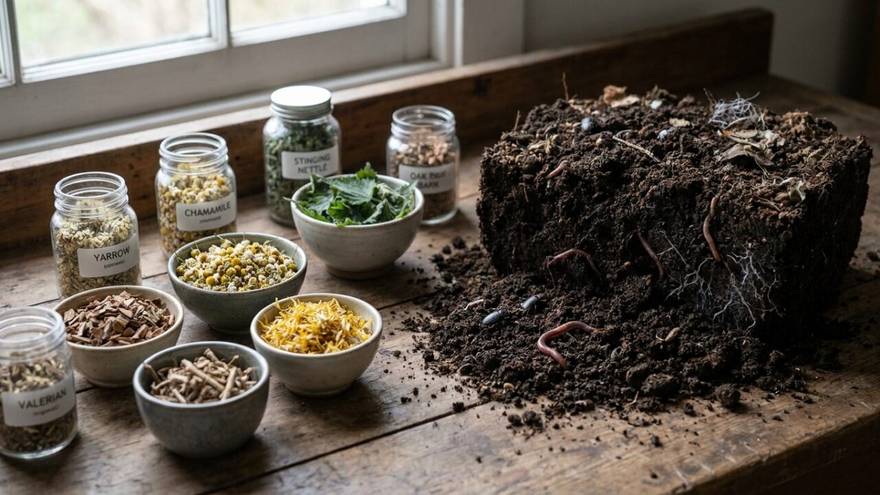 Biodynamické preparáty: biostimulanty pre pôdu a kompost?